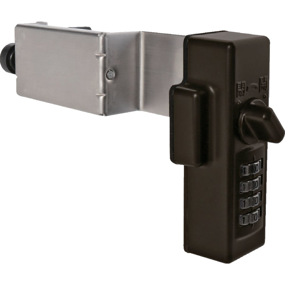 どあロックガード ダイヤルタイプ ブロンズ N2427 メーカー直送 ▼返品・キャンセル不可【他商品との同時購入不可】