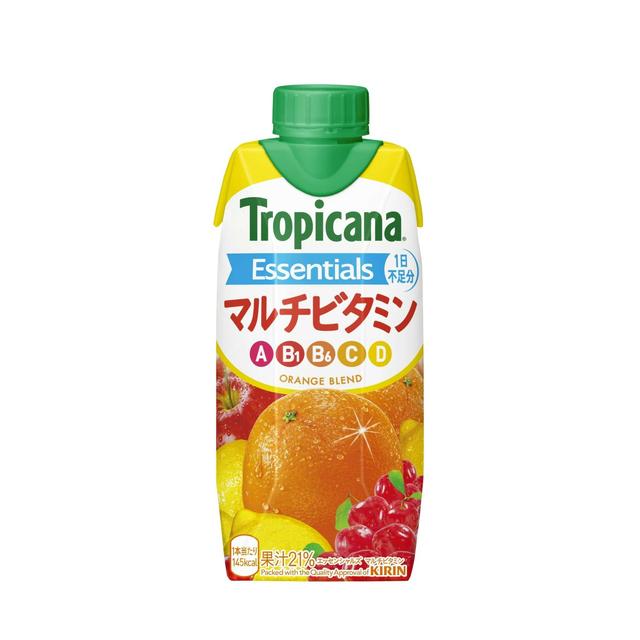 ◆キリン トロピカーナ エッセンシャルズ マルチビタミン 330ml   【3個セット】