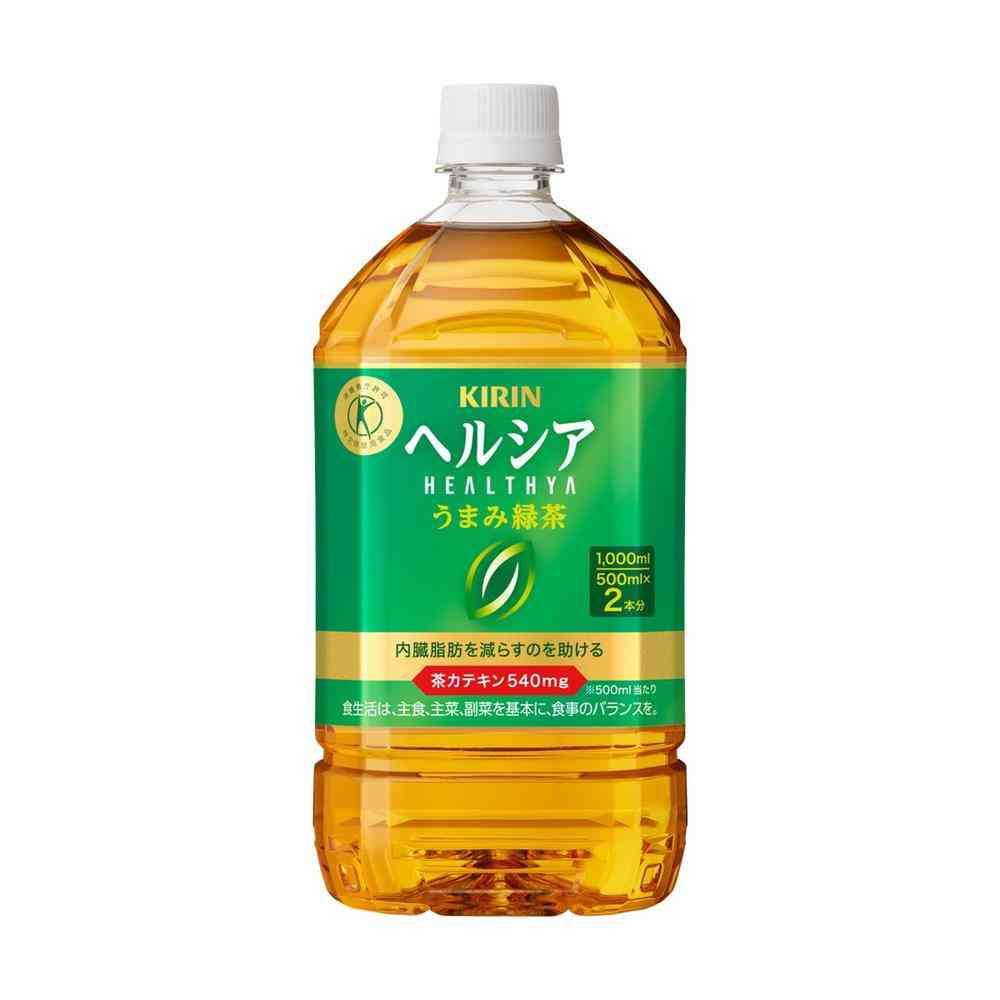 ◆【特定保健用食品(トクホ)】キリン ヘルシア うまみ緑茶 1000ml   【12個セット】