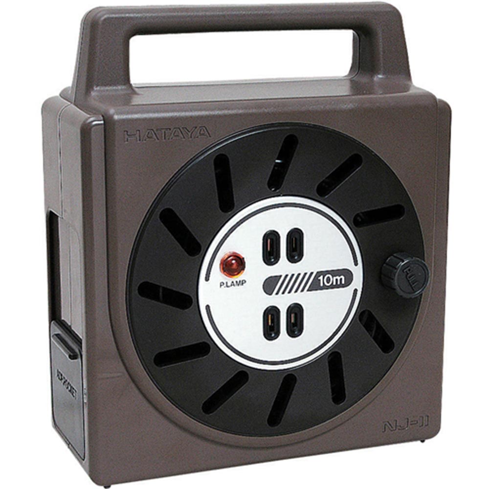 コードリール 15A×10m NJ-101 メーカー直送 ▼返品・キャンセル不可【他商品との同時購入不可】