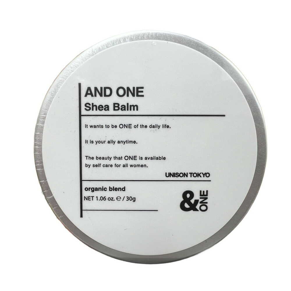 ユニゾントーキョー &ONE シアバーム 30g