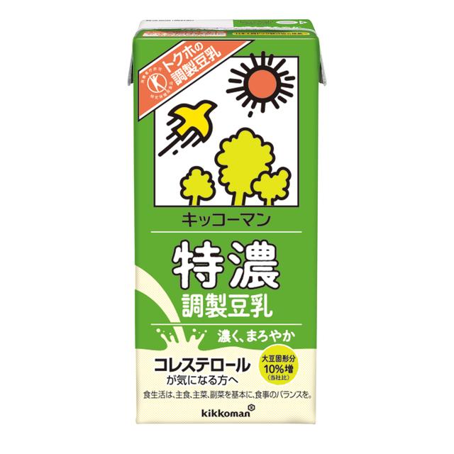 ◆【特定保健用食品】キッコーマン 特濃 調整豆乳 1.0L【6本セット】