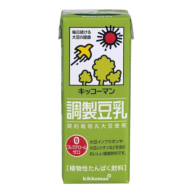 ◆キッコーマン 調整豆乳 200ml【18本セット】