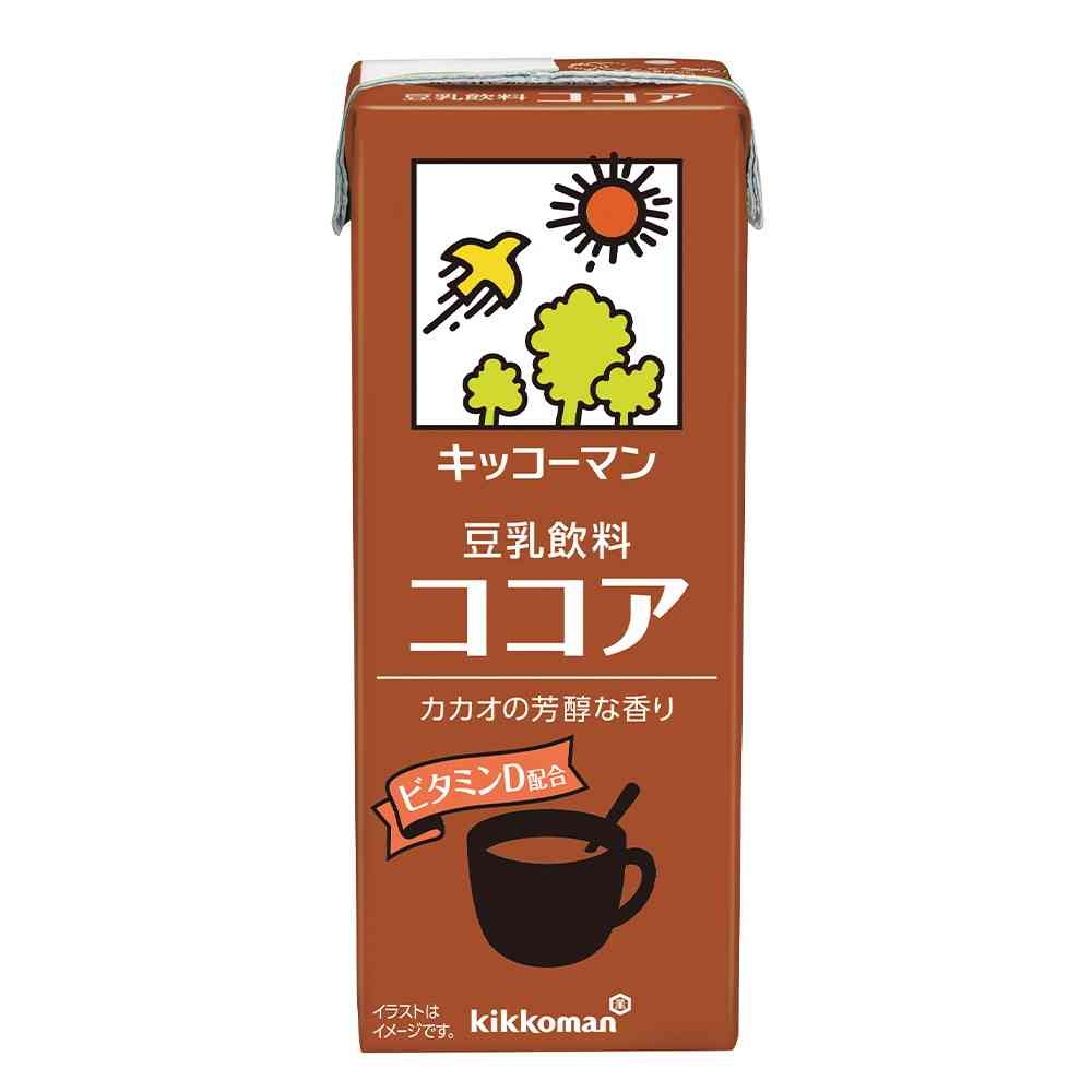 ◆キッコーマン 豆乳飲料 ココア 200ml   【36個セット】