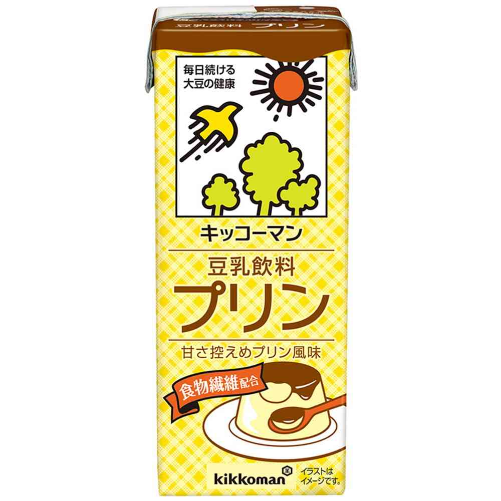 ◆キッコーマン 豆乳飲料 プリン 200ml   【18個セット】
