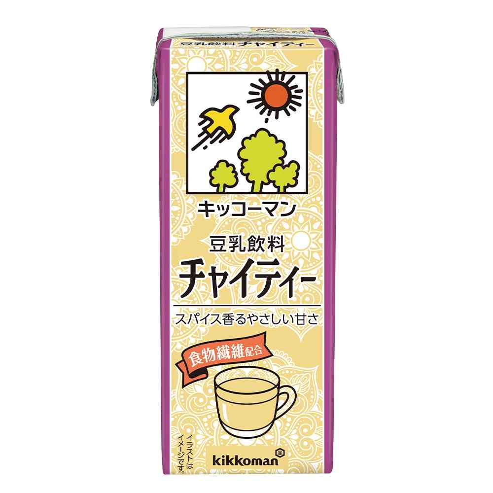 ◆キッコーマン 豆乳飲料 チャイティー 200ml   【36個セット】
