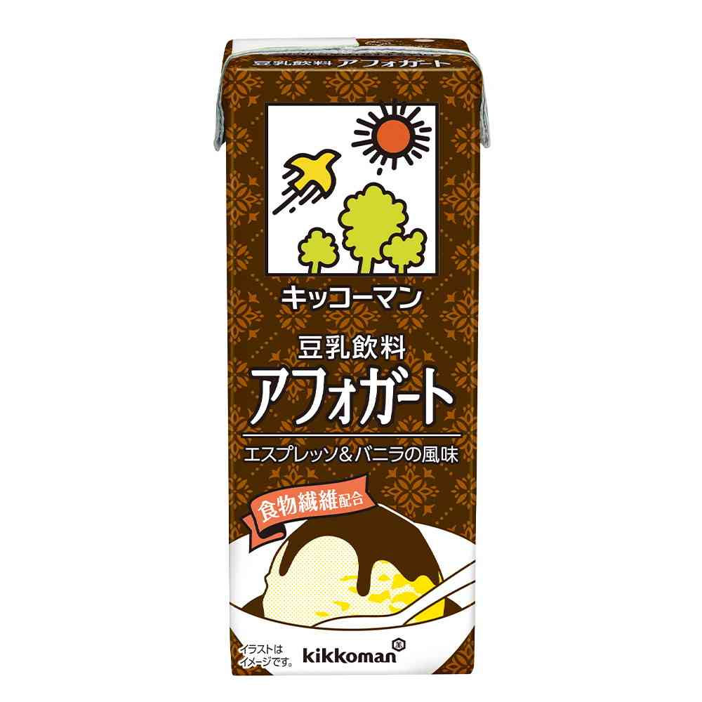 ◆キッコーマン 豆乳飲料 アフォガート 200ml   【36個セット】