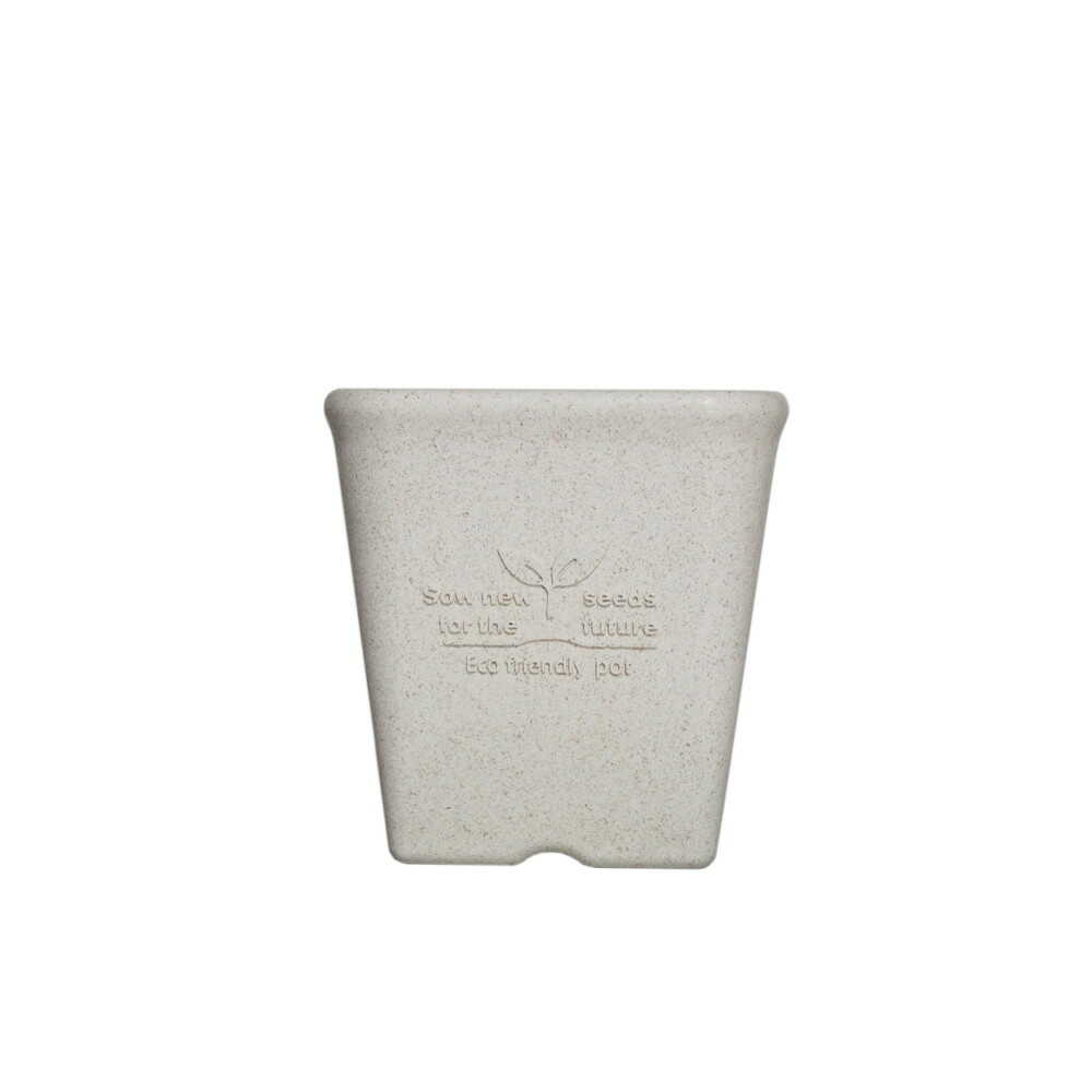 welzo もみっくスクエアポット ホワイト 12型