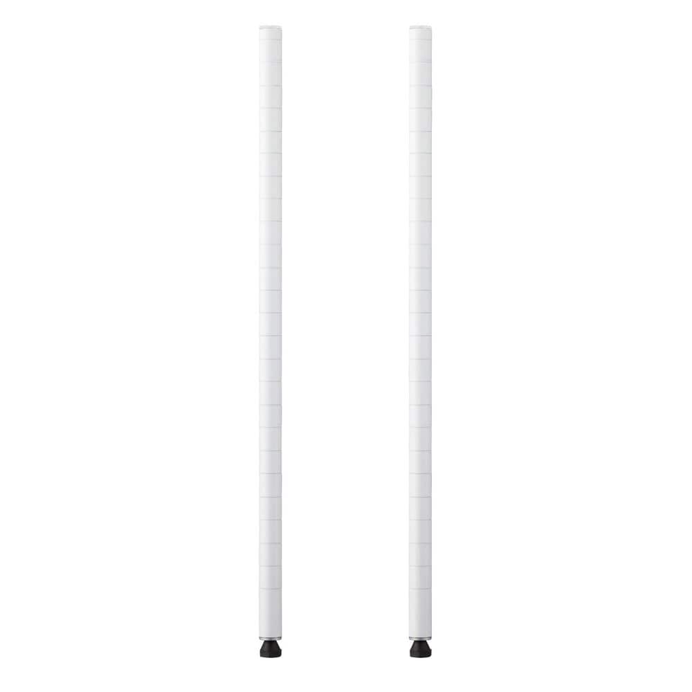 エレクター ベーシックシリーズ ポール 650mm ホワイト B26PW2 2本入