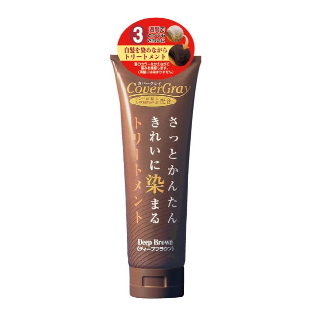 ダイムヘルスケア カバーグレイ トリートメント ディープブラウン 240g