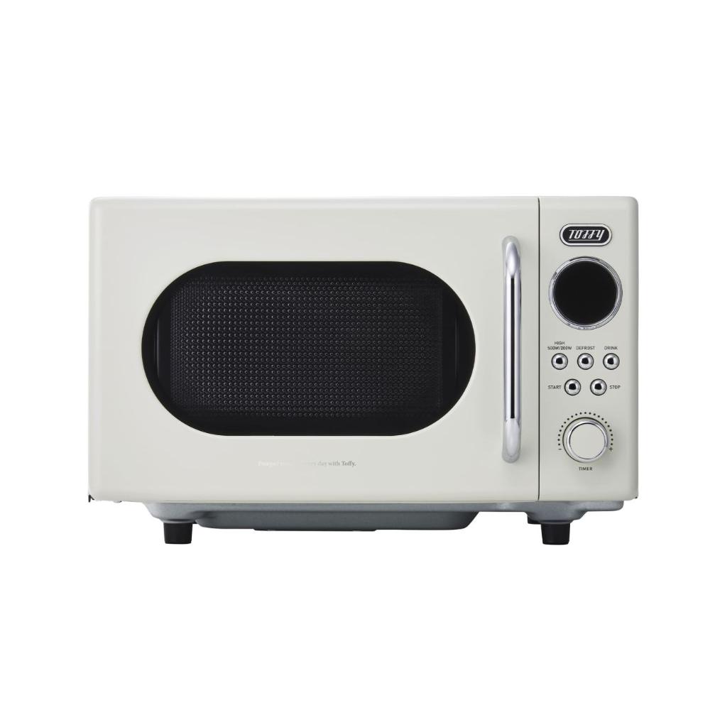 Toffy 電子レンジ K-DR3-AW 【直送品】 返品・キャンセル・他商品と同時購入は不可
