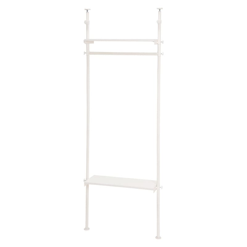 突っ張りハンガーラック KTR-3151SW メーカー直送 ▼返品・キャンセル不可【他商品との同時購入不可】