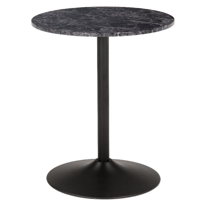 カフェテーブル(丸型) LT-4918MBK メーカー直送 ▼返品・キャンセル不可【他商品との同時購入不可】