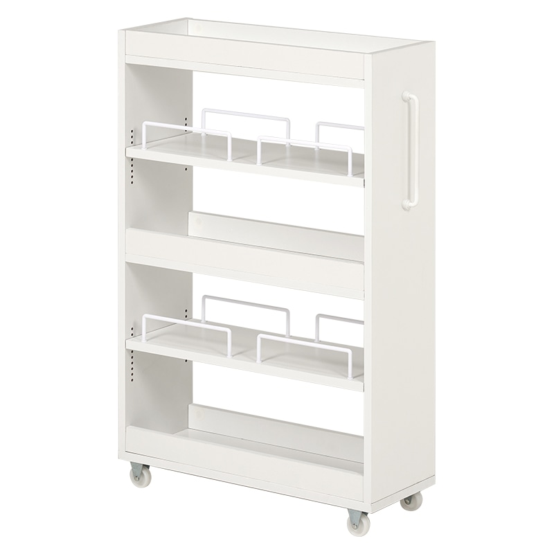 隙間収納ワゴン 幅20cm RCC-1534WH メーカー直送 ▼返品・キャンセル不可【他商品との同時購入不可】