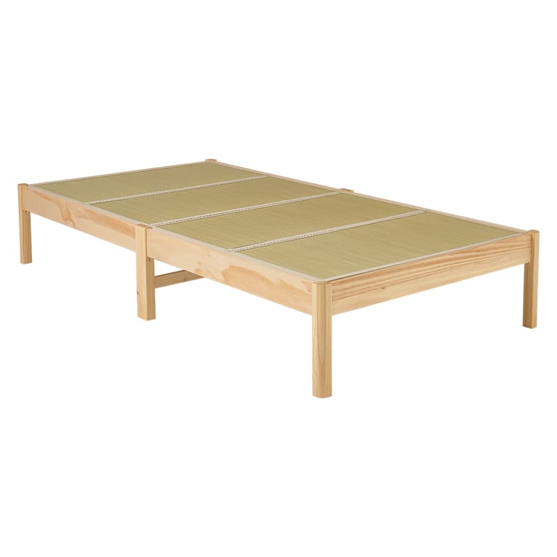 組立簡単 畳シングルベッド MB-5146S-NAキフネ メーカー直送 ▼返品・キャンセル不可【他商品との同時購入不可】