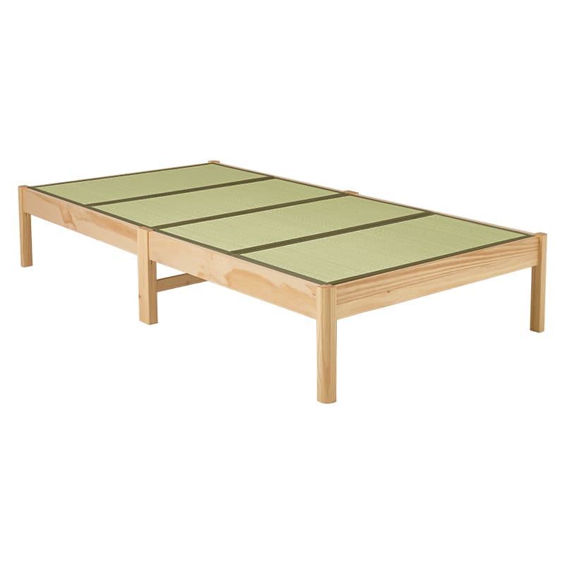 組立簡単 畳シングルベッド MB-5146S-NAクラマ メーカー直送 ▼返品・キャンセル不可【他商品との同時購入不可】