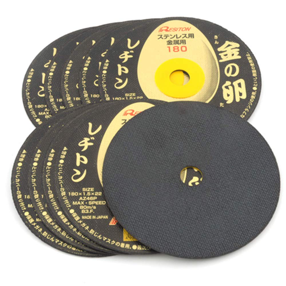 切断砥石 金の卵 10枚 180X1.5X22MM メーカー直送 ▼返品・キャンセル不可【他商品との同時購入不可】