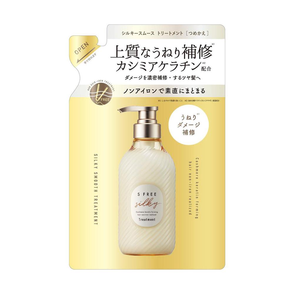 コスメテックスローランド エスフリー トリートメント シルキースムース レフィル 400ml 【3個セット】