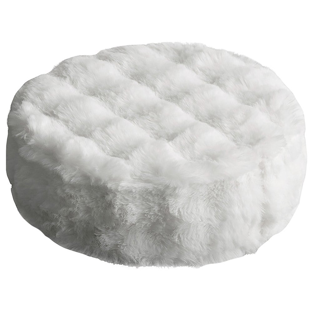 ふわとろリビングクッション フール CN-420 ホワイト メーカー直送 ▼返品・キャンセル不可【他商品との同時購入不可】