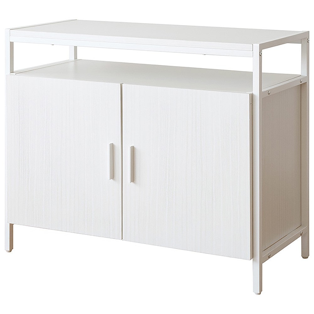 キャビネットテレビ台 アルティオ TV-801 ホワイトホワイト メーカー直送 ▼返品・キャンセル不可【他商品との同時購入不可】