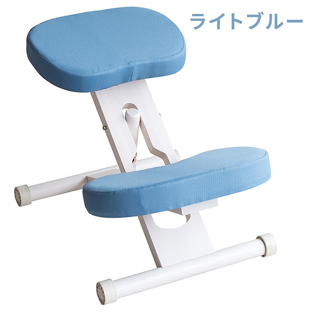 プロポーションチェア CH-N88W ホワイトライトブルー メーカー直送 ▼返品・キャンセル不可【他商品との同時購入不可】