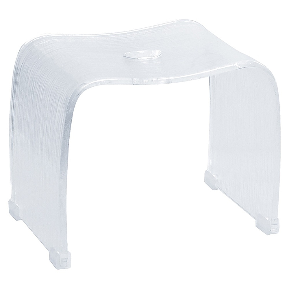 アクリルバスチェア レイ 3ND-BC320 クリア メーカー直送 ▼返品・キャンセル不可【他商品との同時購入不可】