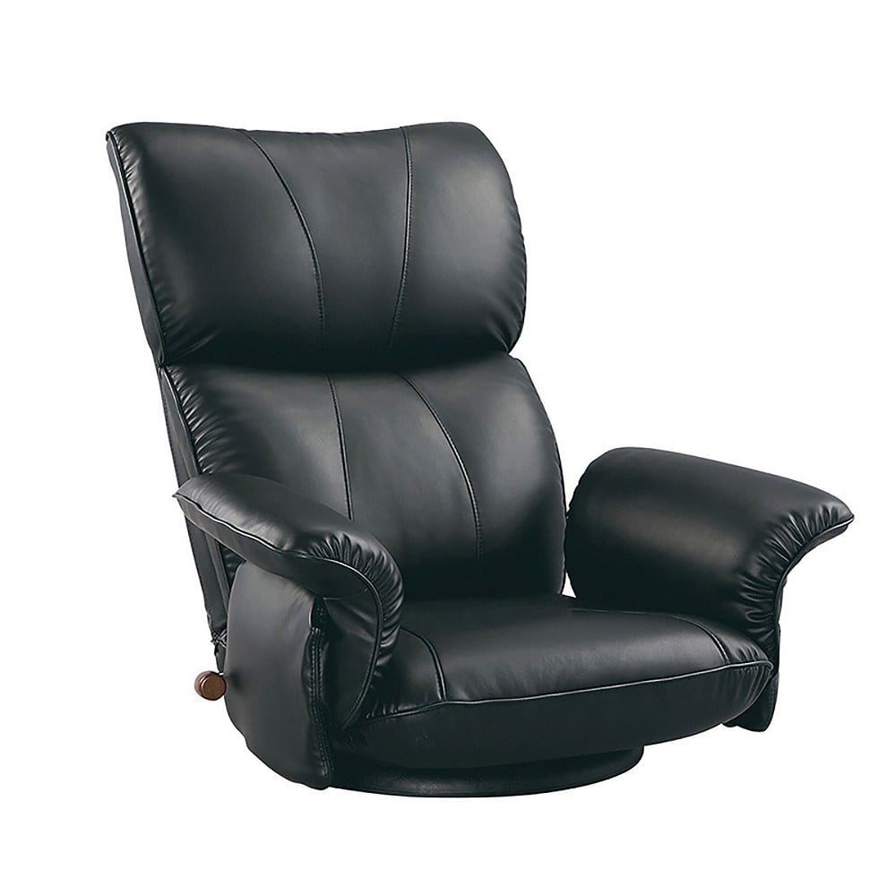 宮武製作所 スーパーソフトレザー座椅子-匠- メーカー直送 ▼返品・キャンセル不可【他商品との同時購入不可】 15.6kg