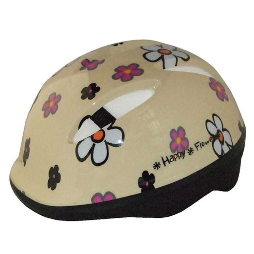 石野商会 CH1キッズヘルメット フラワー/アイボリー CH1HF
