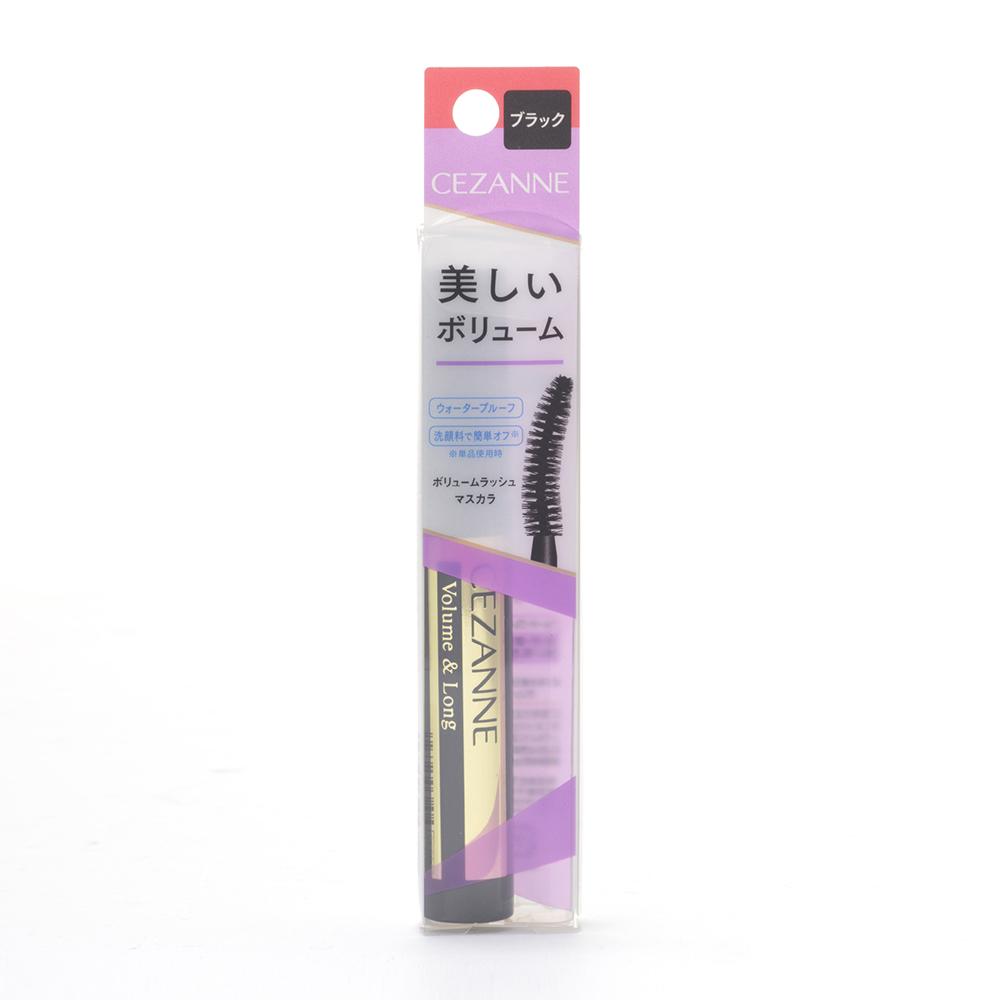 セザンヌ ボリュームラッシュマスカラ ブラック 5.0g