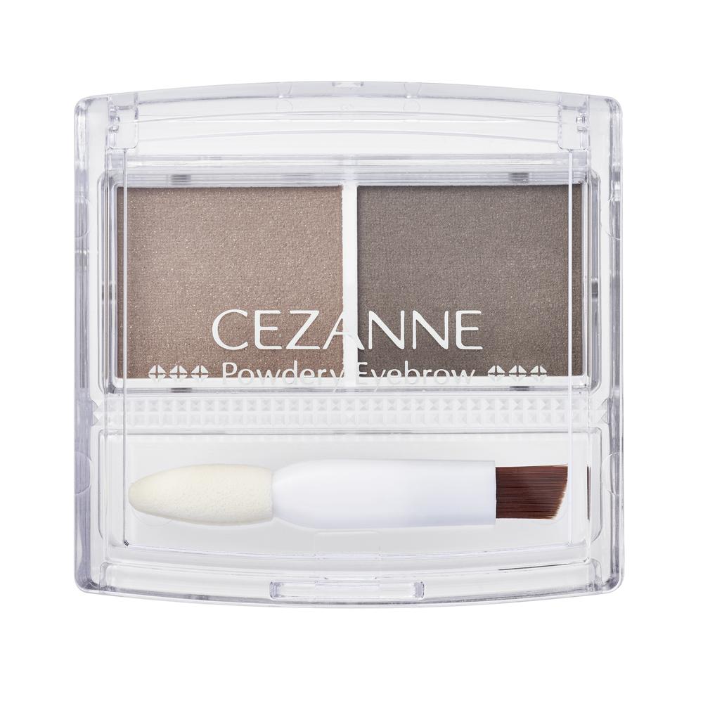 セザンヌ パウダリーアイブロウ P1 ソフトブラウン 2.0g