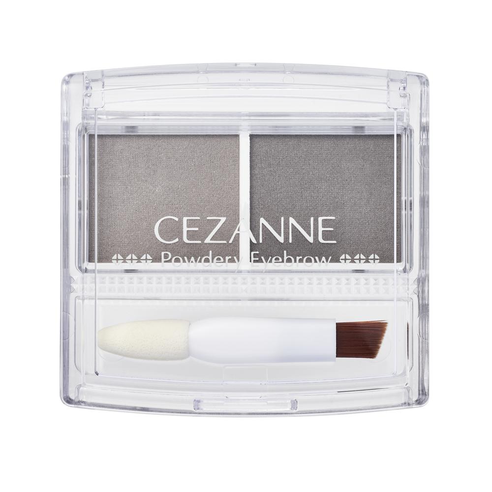 セザンヌ パウダリーアイブロウ P3 チャコールグレー 2.0g