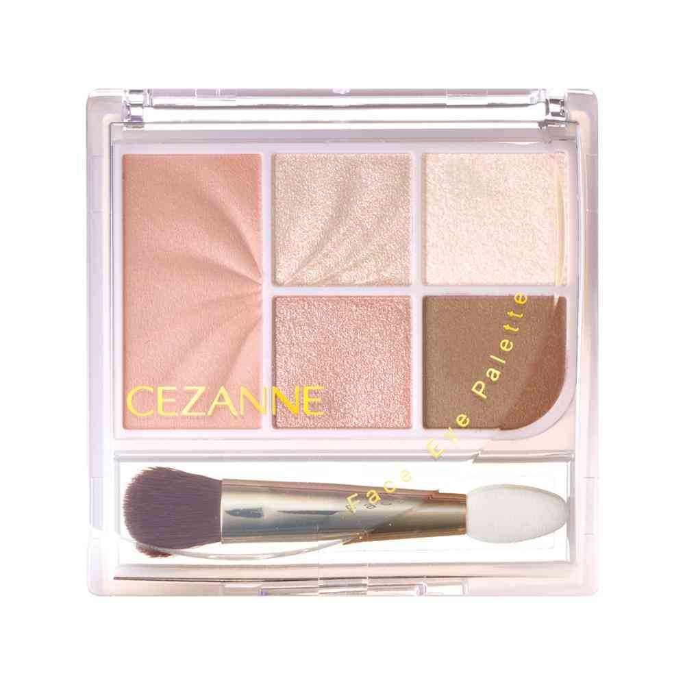 セザンヌ フェイスアイパレット ０１ ピュアコーラル 2.85g