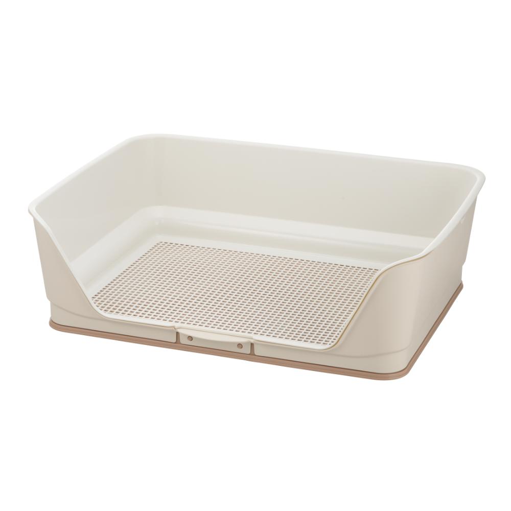 お掃除簡単ステップ壁付トイレ ワイド アイボリー メーカー直送▼返品・キャンセル不可【他商品との同時購入不可】