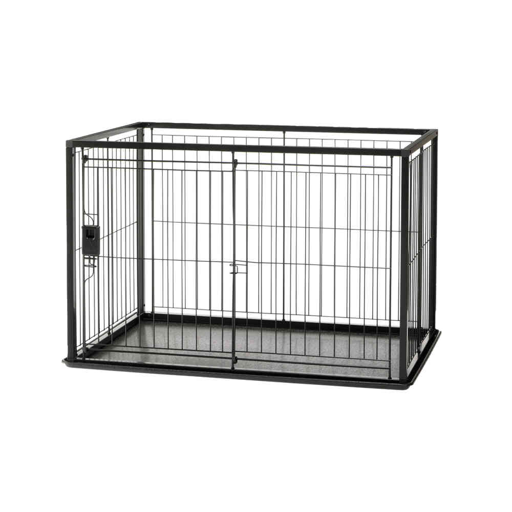 インテリアペットサークル 90-60 ブラック メーカー直送 ▼返品・キャンセル不可【他商品との同時購入不可】