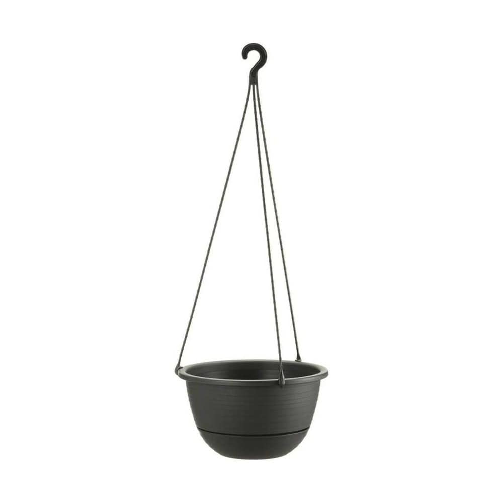 リッチェル ハンギングボール ストライプ ダークグレー