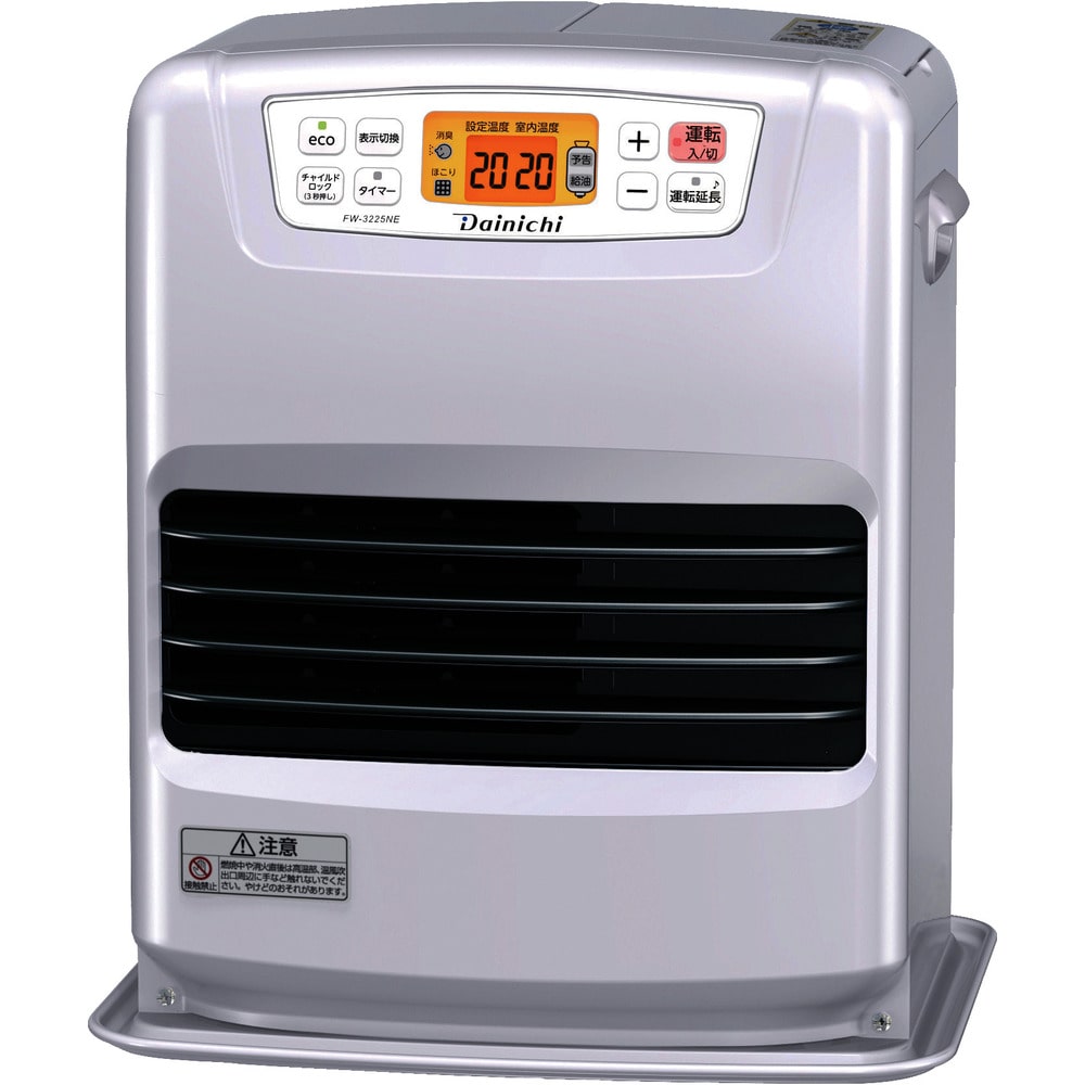 ダイニチ 石油ファンヒーター FW-3225NE-ホワイト 【直送品】 返品・キャンセル・他商品と同時購入は不可
