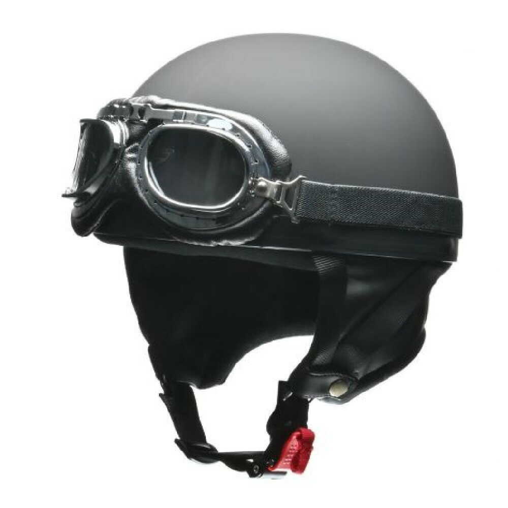 リ-ド工業 ビンテ-ジヘルメット マットブラック LL CR751MATBKLL