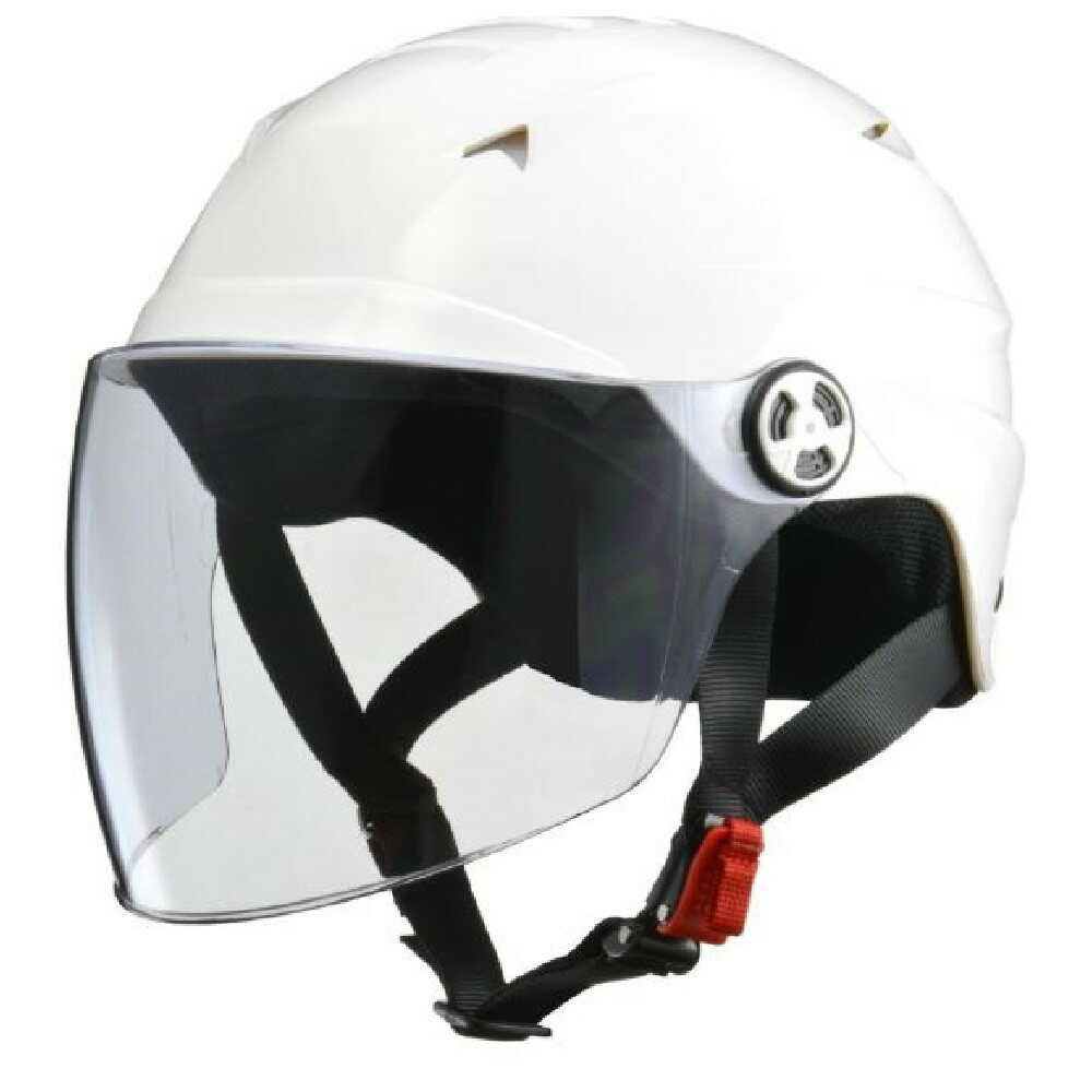 リ-ド工業 シ-ルド付ハ-フヘルメット WHーLL RE41WHLL