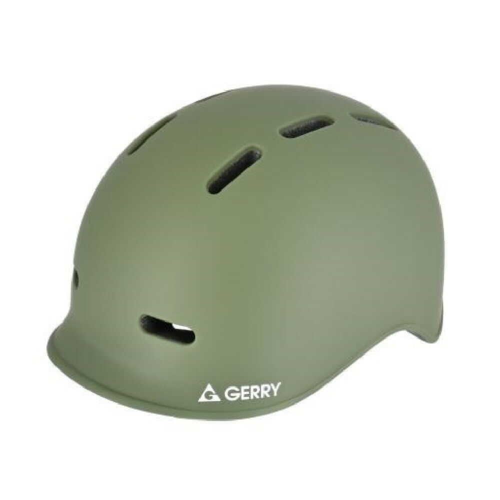 リ-ド工業 GERRY サイクルヘルメット マットオリ-ブ S GBH001MATOLVS