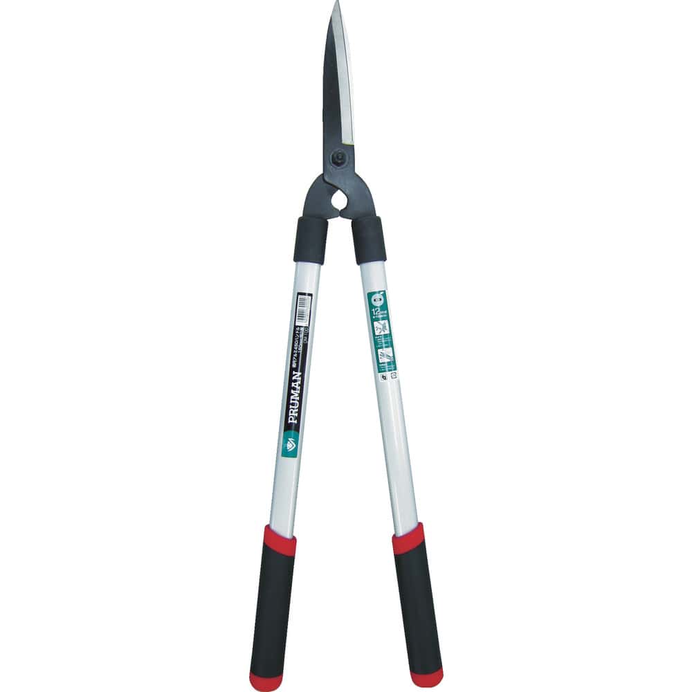 PRUMAN 刈込ハサミ 楕円アルミハンドル 150mm刈込鋏 メーカー直送 ▼返品・キャンセル不可【他商品との同時購入不可】