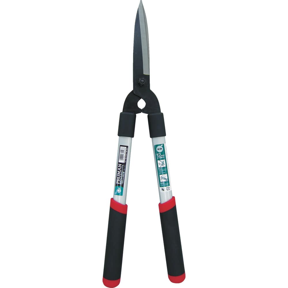 PRUMAN 刈込ハサミ 楕円アルミハンドル 150mm刈込鋏 メーカー直送 ▼返品・キャンセル不可【他商品との同時購入不可】