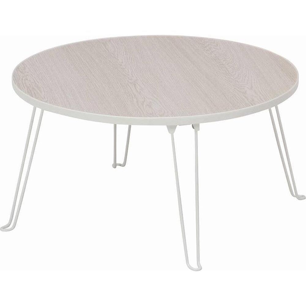 ローテーブル 丸60 WHW 10859 メーカー直送 ▼返品・キャンセル不可【他商品との同時購入不可】