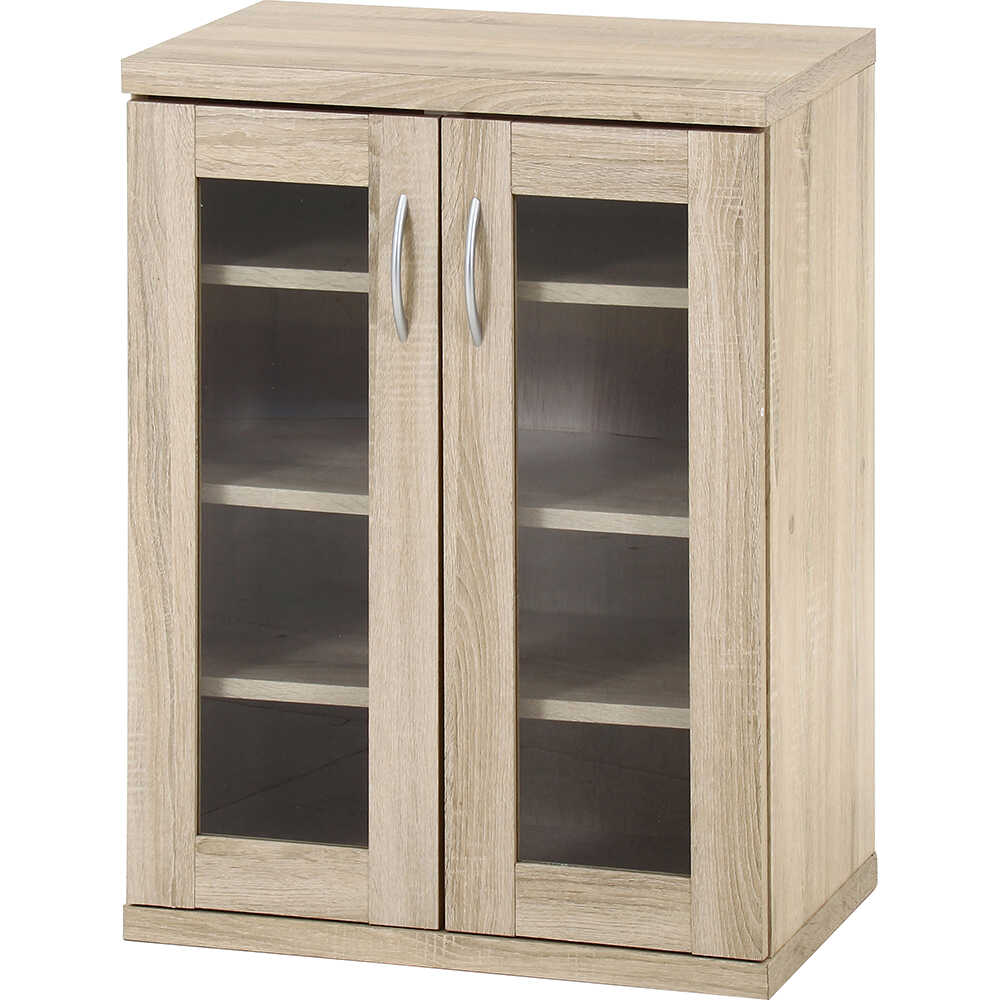 ラルゴ キャビネット オーク 73402 メーカー直送 ▼返品・キャンセル不可【他商品との同時購入不可】