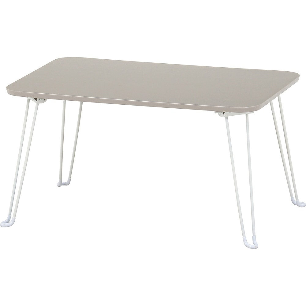 くすみカラーテーブル クレール 6040 グレージュ 85381 メーカー直送 ▼返品・キャンセル不可【他商品との同時購入不可】