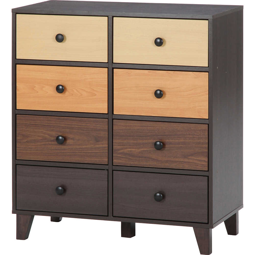 ウッドグラデーション チェスト 96302 メーカー直送 ▼返品・キャンセル不可【他商品との同時購入不可】