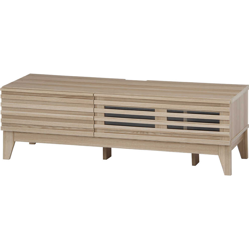 TV台 ライン 120幅 NA【3D】 98661 メーカー直送 ▼返品・キャンセル不可【他商品との同時購入不可】