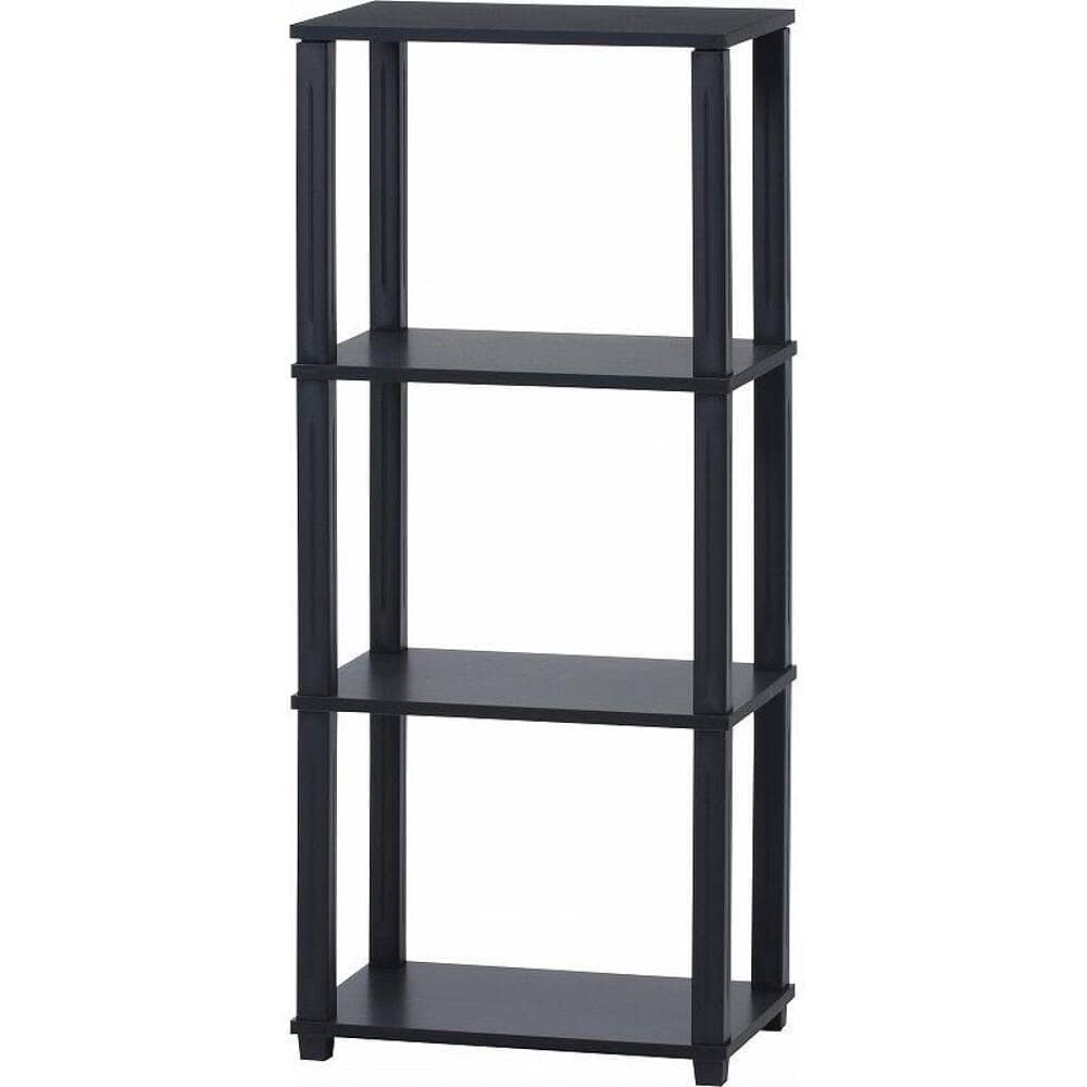 フィット 4段ラック BR×BK 99775 メーカー直送 ▼返品・キャンセル不可【他商品との同時購入不可】