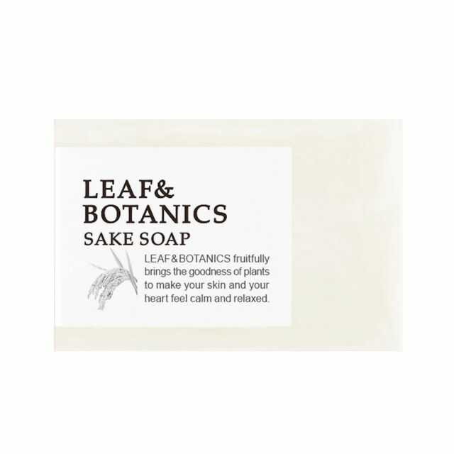 松山油脂 リーフ&ボタニクス マザーソープ 純米酒 90g