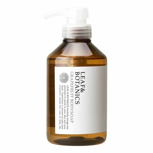 松山油脂 リーフ&ボタニクス ボディソープ グレープフルーツ 400ml