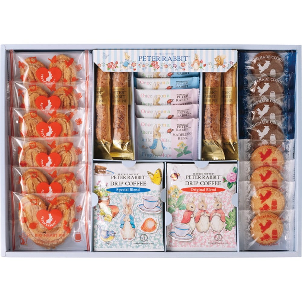 ◆◆ピーターラビットTM コーヒー＆スイーツギフト メーカー直送 ▼返品・キャンセル不可【他商品との同時購入不可】